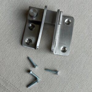 New Stainless Steel Slide Bolt Lock (2 Set)｜Durable & Smooth｜For Wooden Cabin